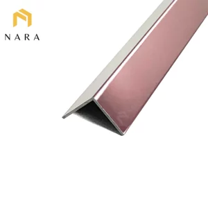 ฉากสแตนเลส 15 มม. สีพิงค์โกลด์