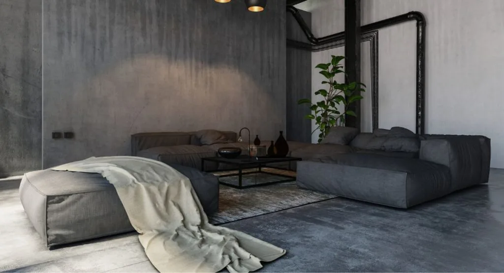 การตกแต่งภายในบ้านสไตล์โมเดิร์นในสไตล์ Modern Loft