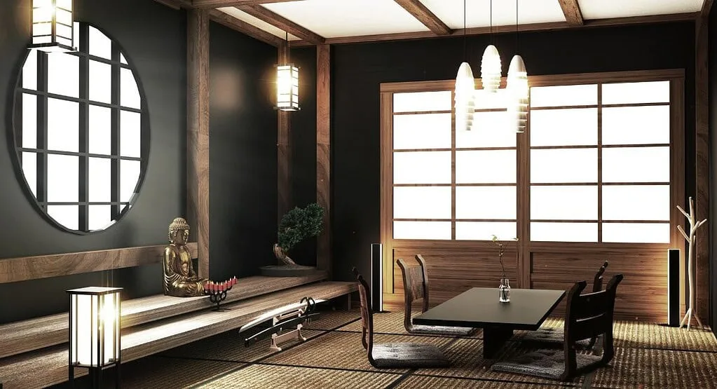 แต่งบ้านสไตล์โมเดิร์นในสไตล์ Modern Oriental