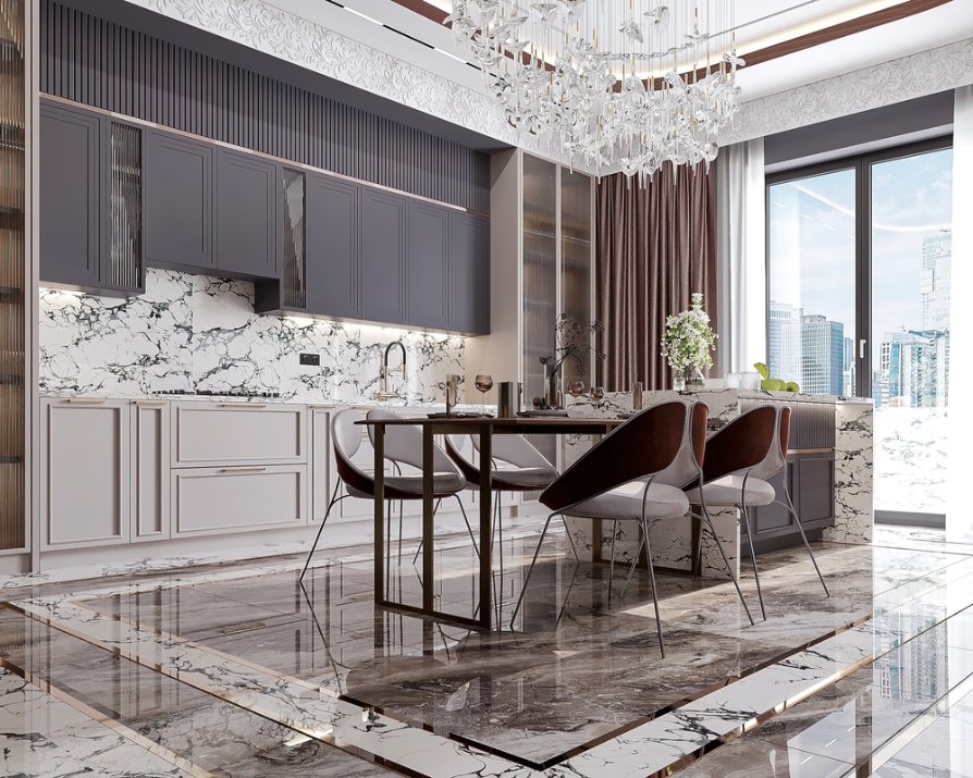 พื้นที่ใส่คิ้วกระเบื้องระหว่างแผ่น เพื่อความสวยงามและป้องกันการบิ่น