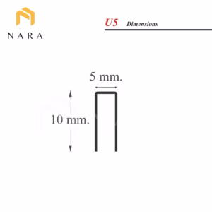 stainless-dimension-small-u-trim-10x5x10mm